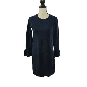 Banana Republic Dark Blue Long Sleeve Dress